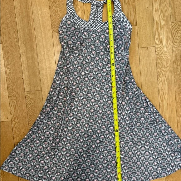 prAna Cali Dress Moonrock Geometric Racerback Athletic Dress (XS) - Picture 8 of 9